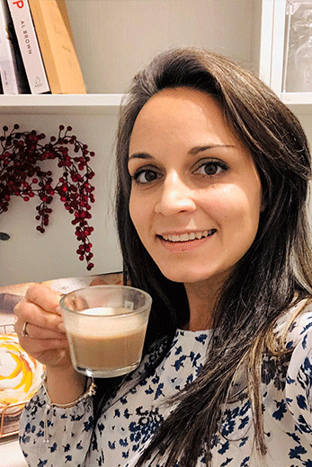 Drinking lactation latte