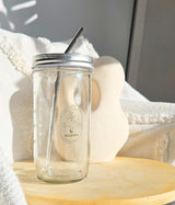 *FUCKING FABULOUS* LARGE TUMBLER WITH METAL STRAW