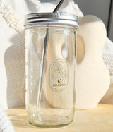 *FUCKING FABULOUS* LARGE TUMBLER WITH METAL STRAW