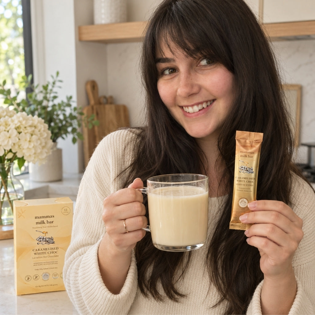 *NEW* Lactation Caramelised White Hot Chocolate