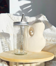 Load image into Gallery viewer, *FUCKING FABULOUS* LARGE TUMBLER WITH METAL STRAW
