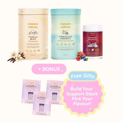 Pick Your Own - Breastfeeding Support Stack with Clean Protein