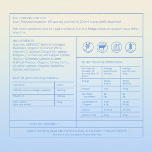 Thriveland - Lemon Lime Collagen + Hydration + Vitamin C For the Family