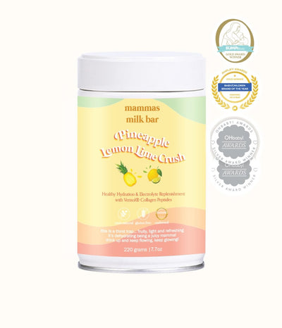 Pineapple Lemon & Lime Crush Hydration Electrolyte Drink with Verisol® Collagen *RESTOCKED!*
