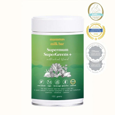 SuperGreens+ Organic Superfood Powder for Pregnancy & Postpartum