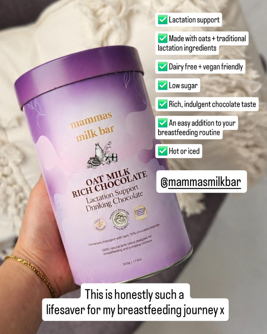 *NEW* Lactation Oat Milk Rich Chocolate