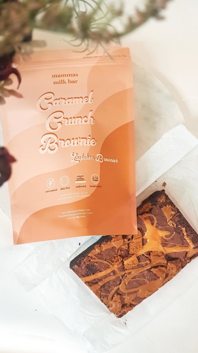 LACTATION BISCOFF CARAMEL CRUNCH BROWNIES *SHIPS 10 JUNE*