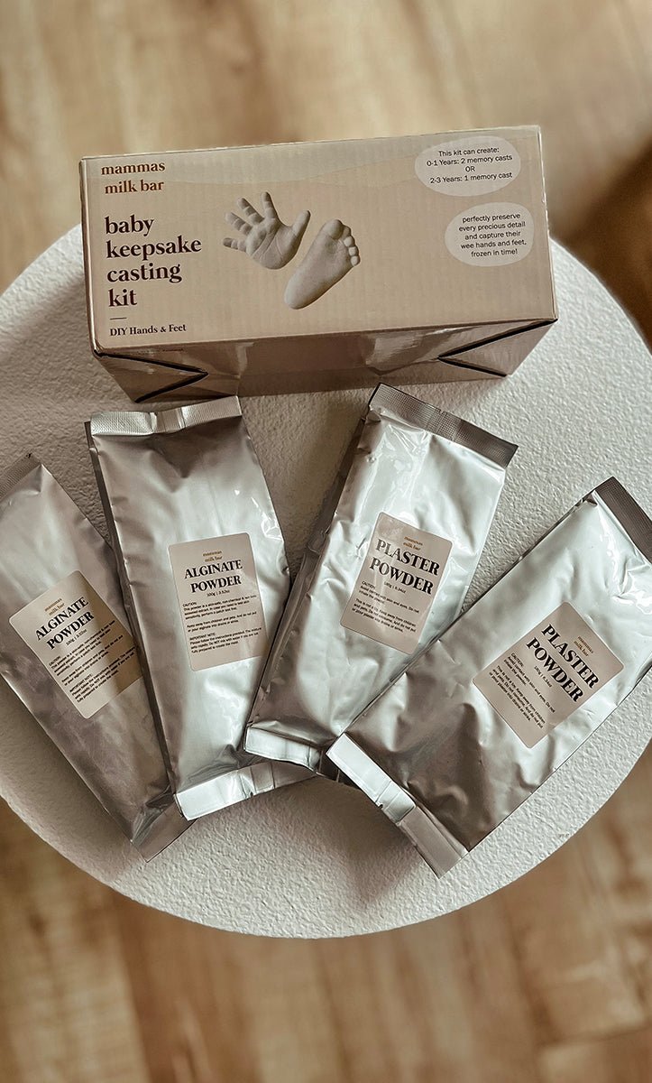 Mammas Milk Bar DIY Baby Casting Kits - Hand & Feet