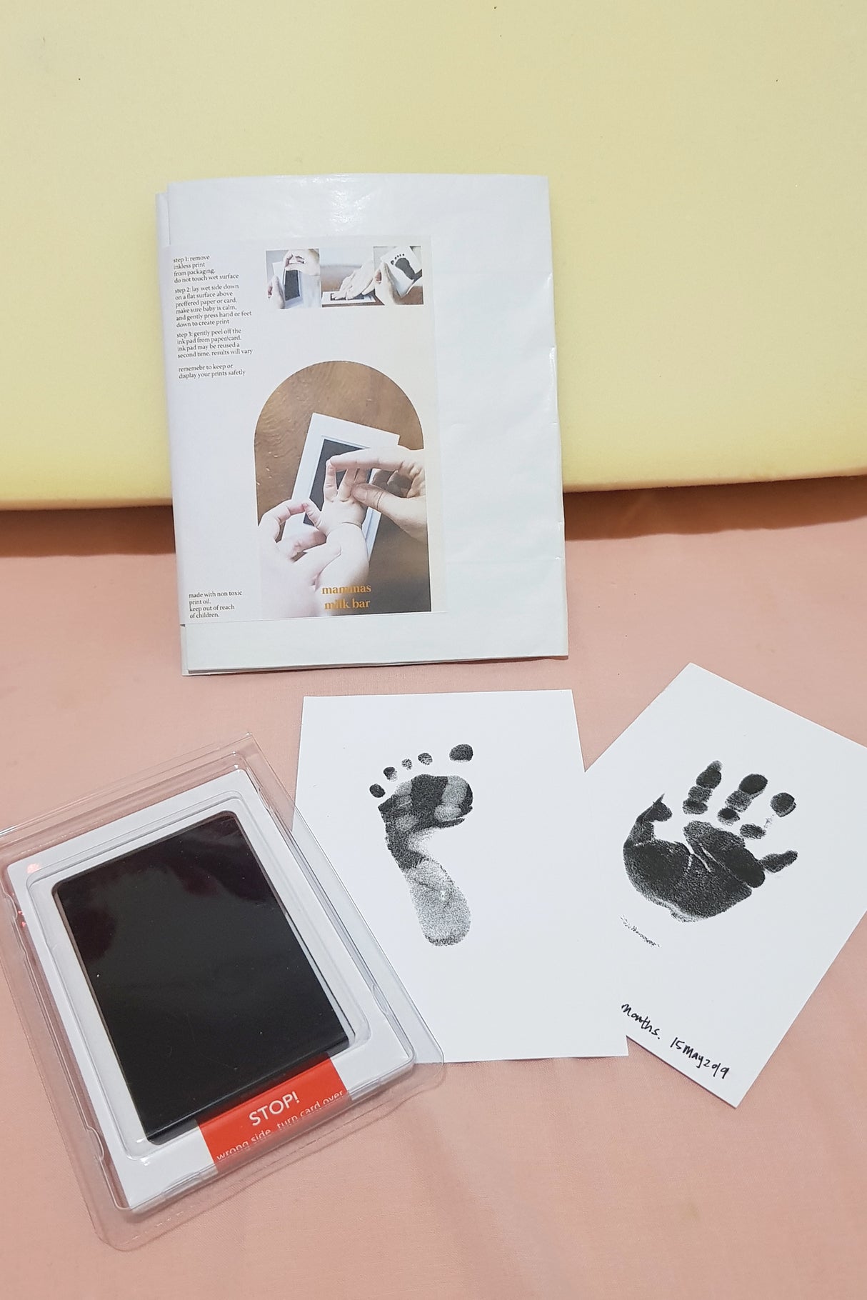 Mammas Milk Bar Inkless Print Keepsake