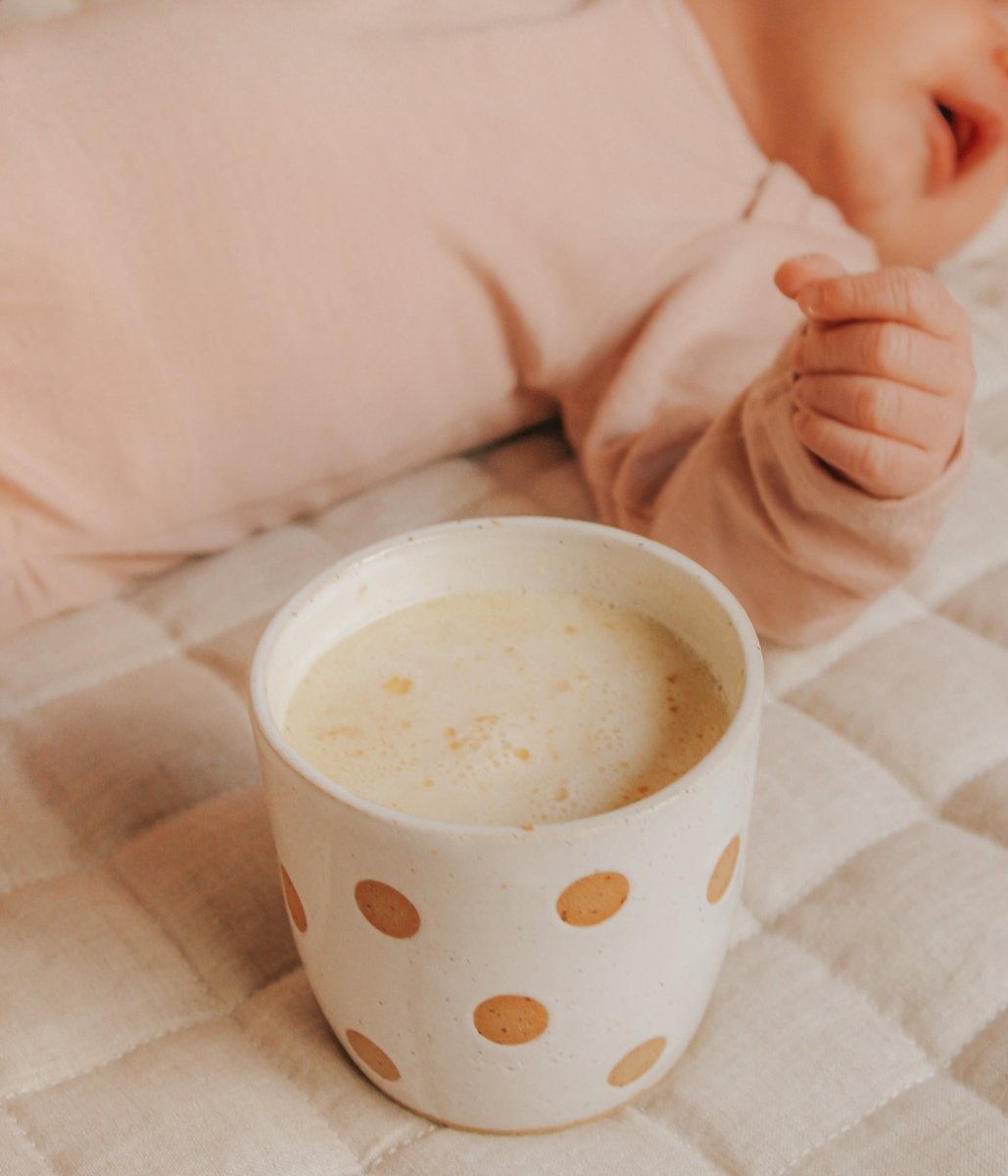 Lactation Caramelised White Hot Chocolate