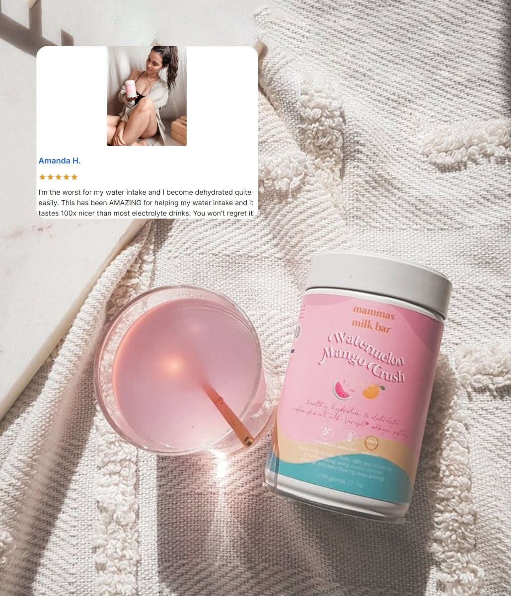 Watermelon Mango Crush Hydration Electrolyte Drink with Verisol® Collagen